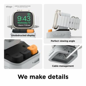 Elago - W9 Stand for Apple Watch Ultra - Uchwyt W9 na Apple Watch Ultra