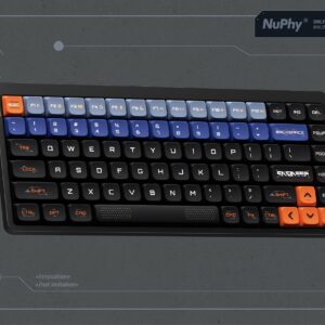 Nuphy - Space Engineer nSA Dye-sub PBT Keycaps - Nasadki do klawiatury mechanicznej
